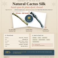 5612 Cactus silk thread, Ivory White