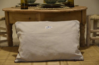 Two Vintage Moroccan Wool Lumbar Pillow, Burnt Orange Terracotta Berber Cushion Cover 24x16 Vintage