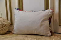 Two Handwoven Moroccan Kilim Pillow Cover, Wool Geometric Cushion, Berber Throw Pillow