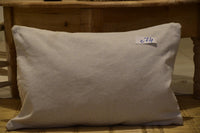 Two Handmade Moroccan Lumbar Pillow Cover, Wool Kilim Cushion, Rustic Earth Tone Boho Decor