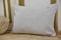 Two Vintage Moroccan Kilim Pillow Cover, Handwoven Wool Lumbar Cushion, Tribal Berber Art