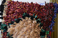 Two Handwoven Moroccan Boucherouite Pillow Cover, Burgundy Floral Rag Rug Cushion, Boho Decor Vintage